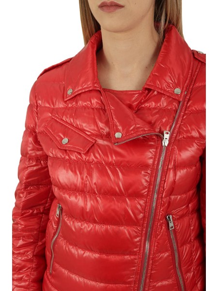 Red HERNO Down Jacket