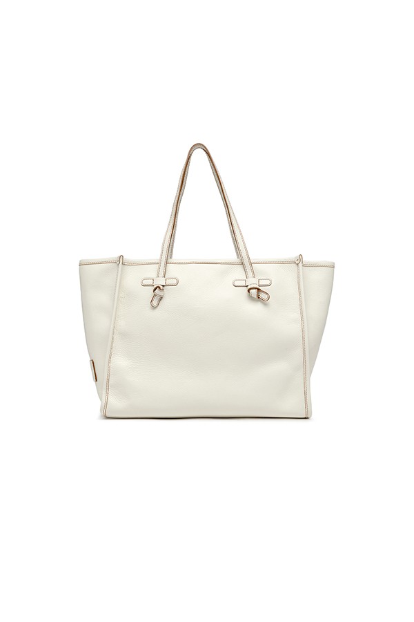 Gianni Chiarini Marcella Bag in White Leather