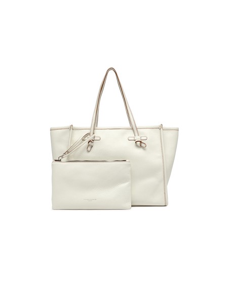 Gianni Chiarini Marcella Bag in White Leather