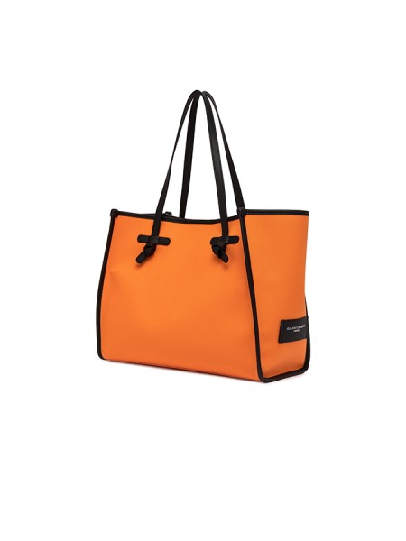 Marcella GIANNI CHIARINI Bag in Orange/Safari Canvas