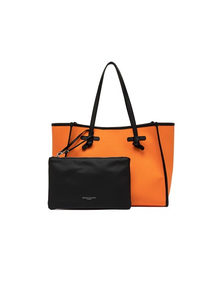 Marcella GIANNI CHIARINI Bag in Orange/Safari Canvas