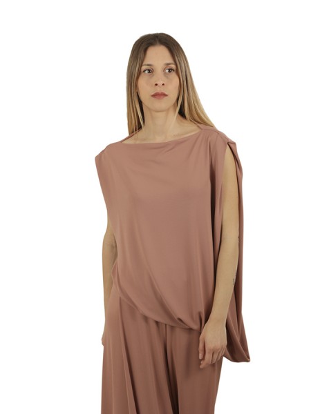 Blusa Erika Cavallini Ines Terra Rosa