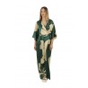 Green ANTONELLI FIRENZE Patterned Dress