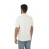 SUN68 Polo Shirt in White Cotton