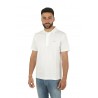 Polo SUN68 in Cotone Bianco