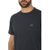 T-shirt SUN68 Solid Navy Blue