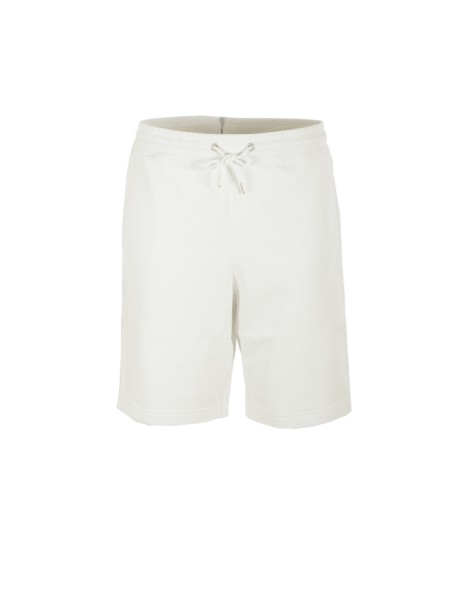 SUN68 fleece Bermuda shorts White