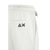 SUN68 fleece Bermuda shorts White