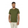 T-shirt SUN68 Round Solid Dark Green