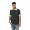 Polo SUN68 Fluo Blue Multicolor