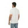 Fluo SUN68 Polo Shirt White Multicolor