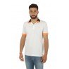 Fluo SUN68 Polo Shirt White Multicolor