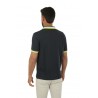 SUN68 Collar Multistripes Polo Blue