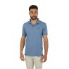 Polo SUN68 Under Collar Print Avion