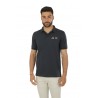 Navy Blue Big Logo SUN68 Polo Shirt