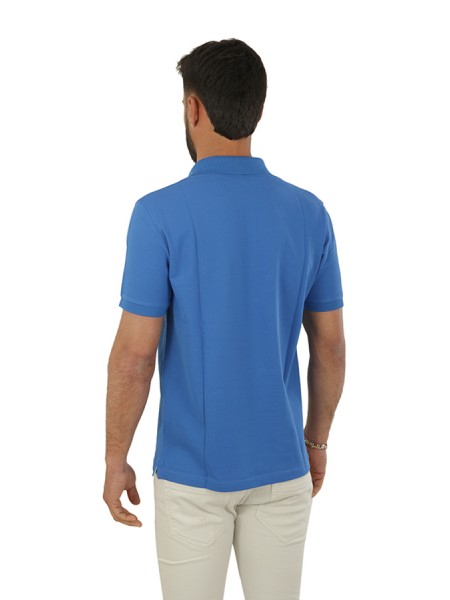 Polo SUN68 Solid Regular Royal