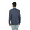 Sartitude jacket in light blue linen blend