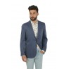 Sartitude jacket in light blue linen blend