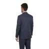 Solaro Blue Pinstripe Suit