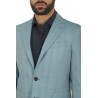 Light Blue Pinstripe SARTITUDE Jacket