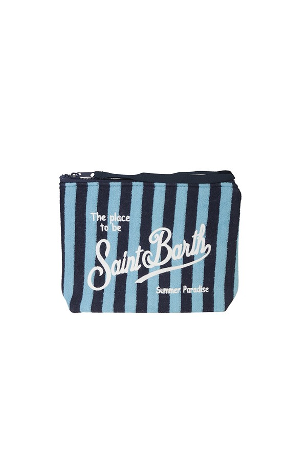 Aline Terry Stripes MC2 Clutch Bag