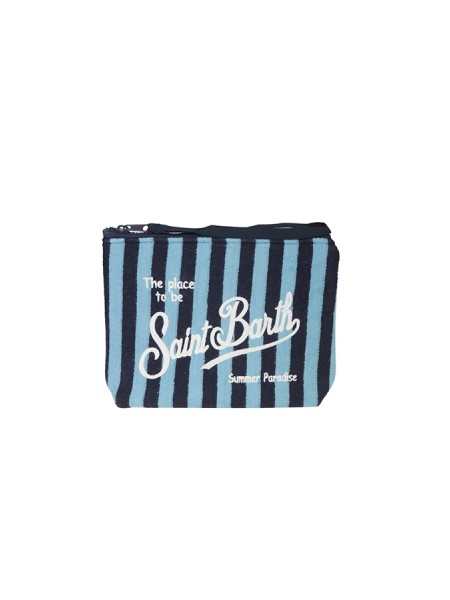 Aline Terry Stripes MC2 Clutch Bag