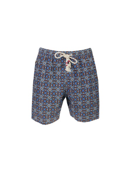 Patterned MC2 Swim Shorts