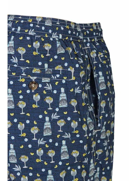 Patterned MC2 Swim Shorts