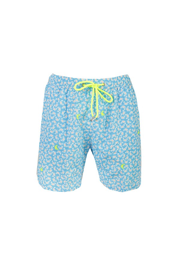 Patterned MC2 Swim Shorts