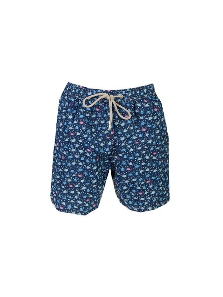 Patterned MC2 Swim Shorts