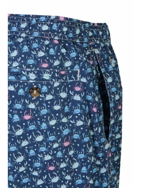 Patterned MC2 Swim Shorts