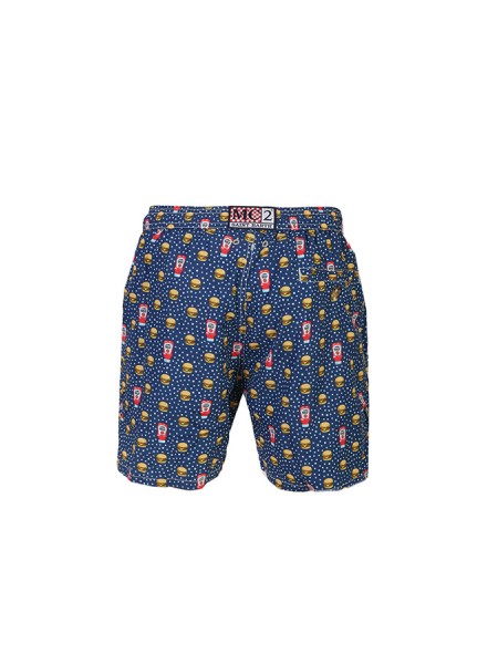 Patterned MC2 Swim Shorts