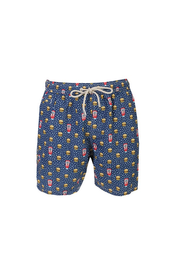 Patterned MC2 Swim Shorts