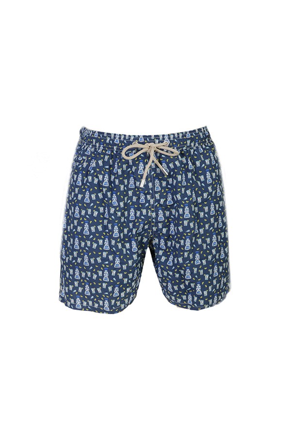 Patterned MC2 Swim Shorts