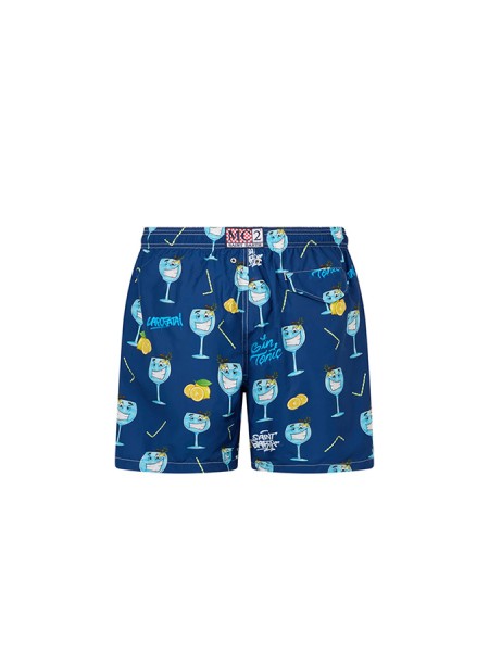 Patterned MC2 Swim Shorts