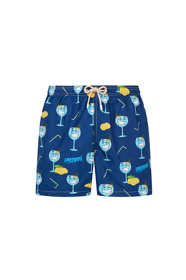 Patterned MC2 Swim Shorts