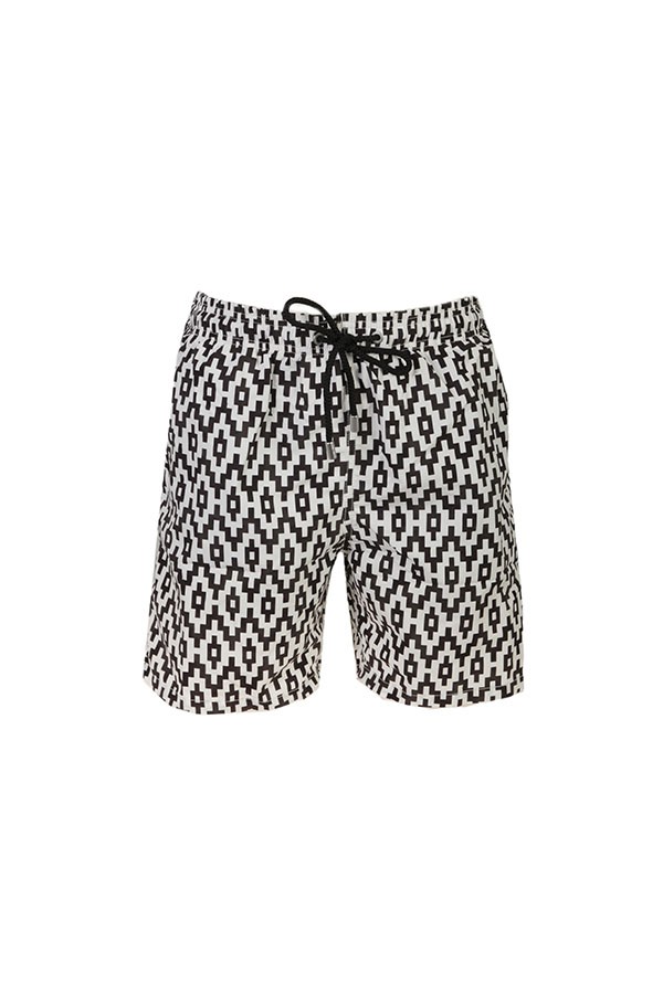 Patterned MC2 Swim Shorts