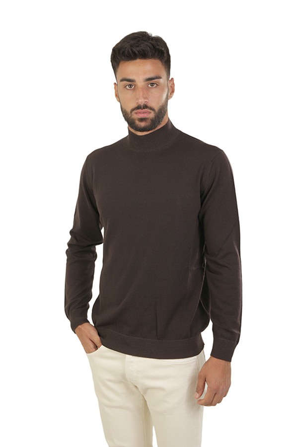 Dark Brown TAGLIATORE Sweater