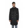 Blue Double-Breasted TAGLIATORE Coat