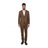 Double-breasted TAGLIATORE Camel Suit