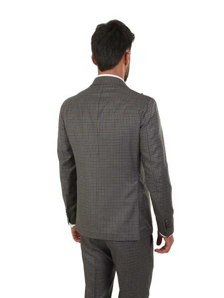 Single-breasted checked TAGLIATORE suit