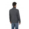 Single-breasted jacket TAGLIATORE checked blue/grey/light blue