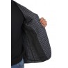 Single-breasted jacket TAGLIATORE checked blue/grey/light blue