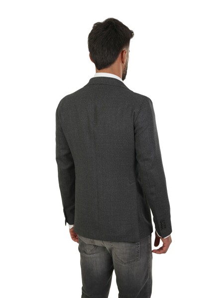 Grey Single-Breasted TAGLIATORE Jacket