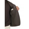 Single-breasted TAGLIATORE jacket Brown Melange