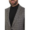 Brown/Blue Single-Breasted TAGLIATORE Jacket