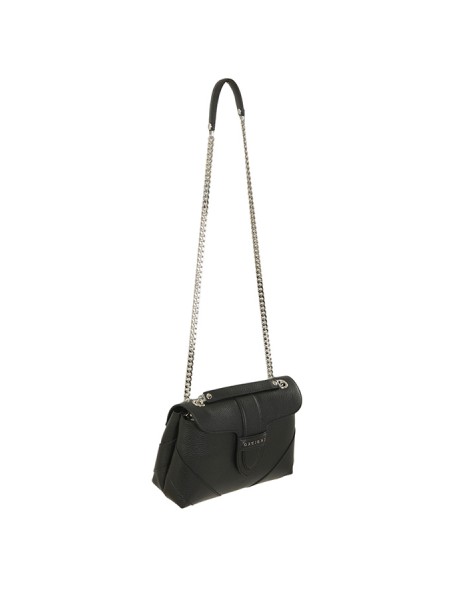 Alma Sense ORCIANI shoulder bag in Black leather