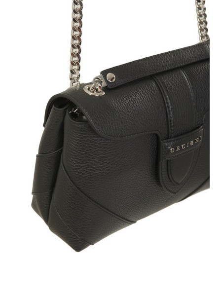 Alma Sense ORCIANI shoulder bag in Black leather