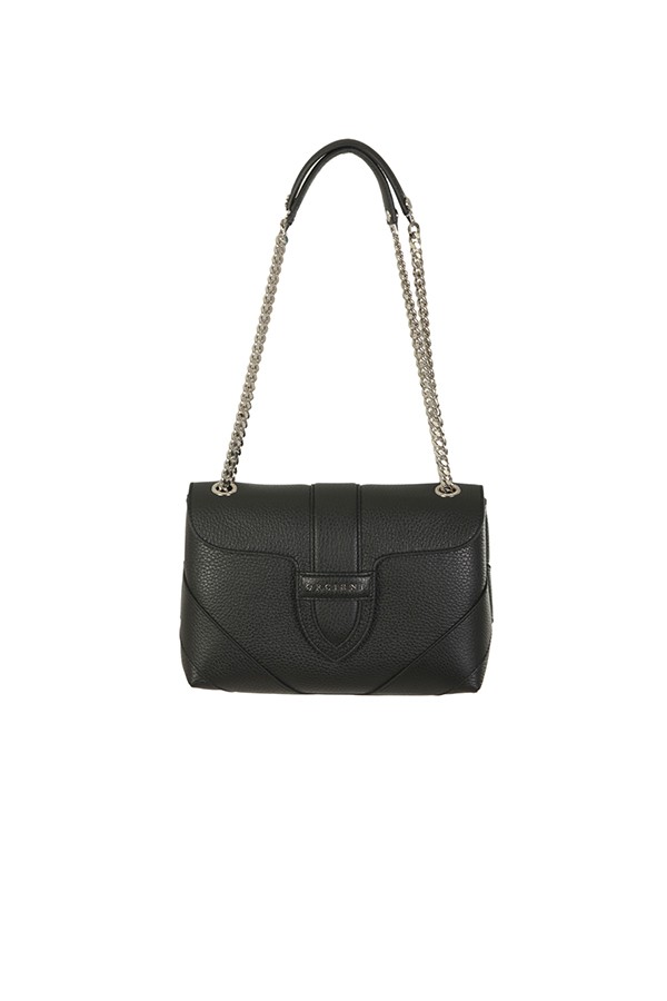 Alma Sense ORCIANI shoulder bag in Black leather