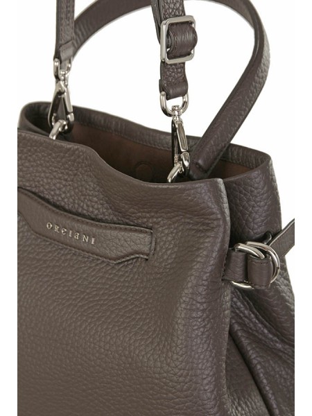 Becky M Soft ORCIANI Bag Dark Brown